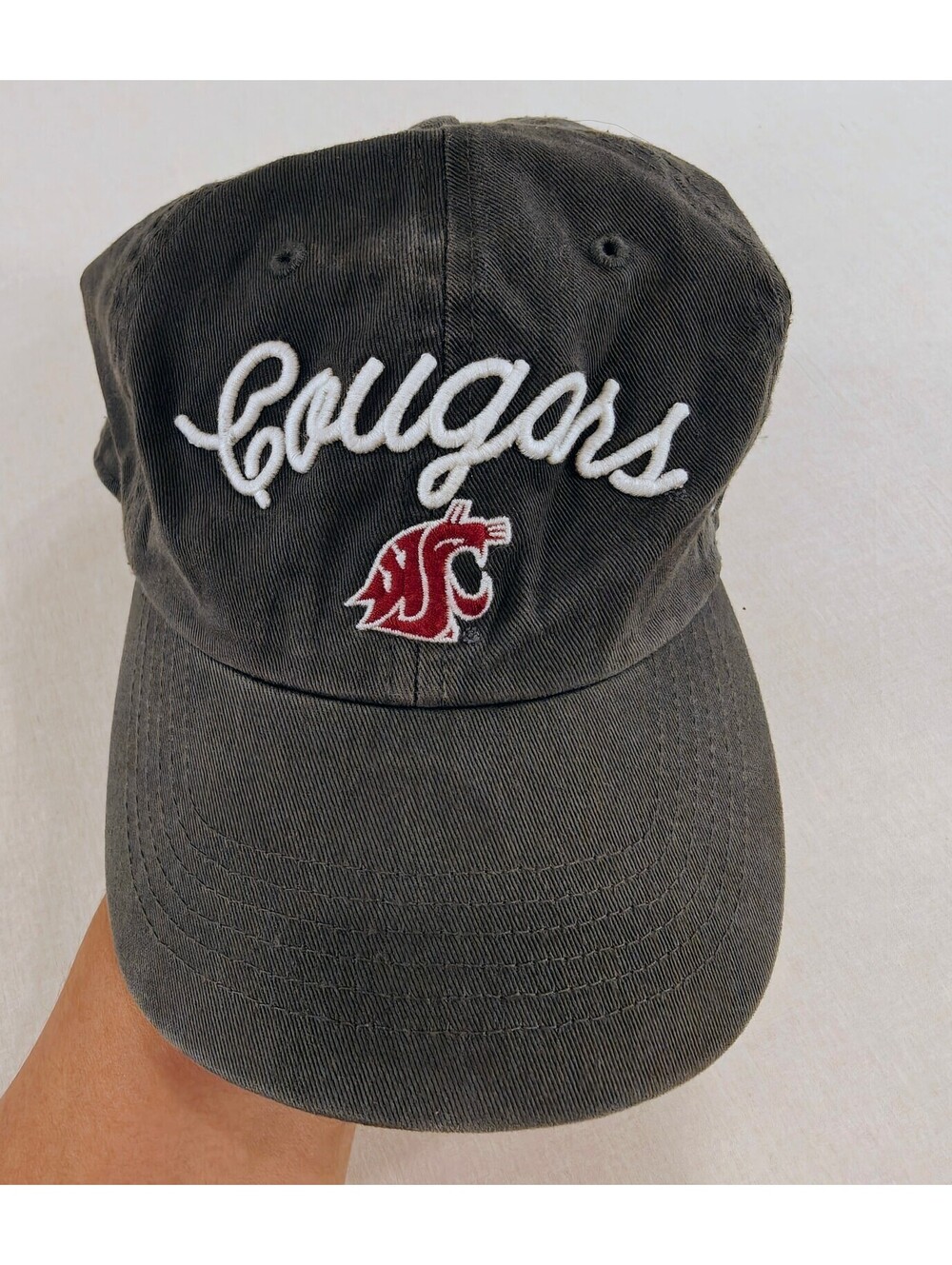 47 Brand Washington State Cougars Adjustable Strapback Hat